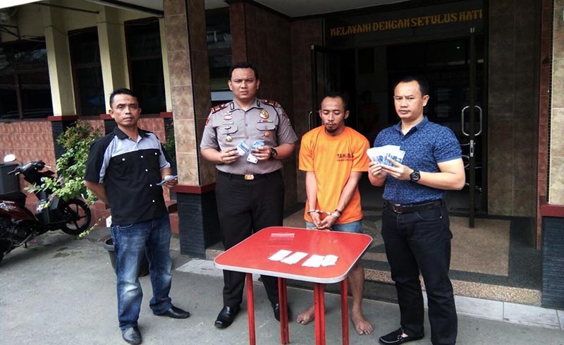 Edarkan Uang Palsu, Mantan Anggota TNI Diamankan Polisi