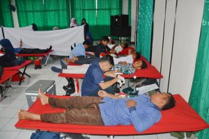 PDAM Tirtanadi Sosialisasikan Hidup Sehat dengan Donor Darah