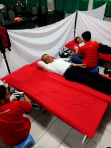 Kodrati PDAM Tirtanadi Gelar Donor Darah Perdana di 2019