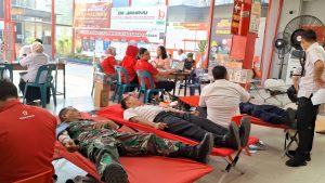 Semarakkan Hari Dharma Karya Dhika Ke-78, Rutan Labuhan Deli Gelar Aksi Donor Darah