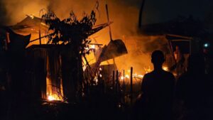 Pemadaman Listrik Timbulkan Musibah, Satu Rumah di Labuhan Deli Terbakar