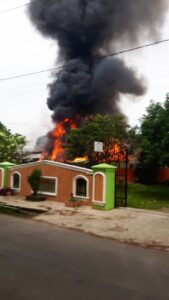 Rumah di Marelan Terbakar, Kakak Adik Alami Luka Bakar