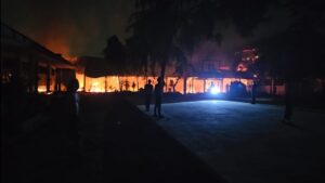 Baru Selesai Direnovasi, SMPN 20 Medan Ludes Dilahap Api