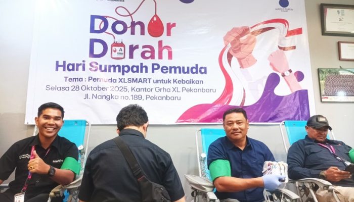 Karyawan XLSMART Meriahkan Sumpah Pemuda dengan Kegiatan Donor Darah